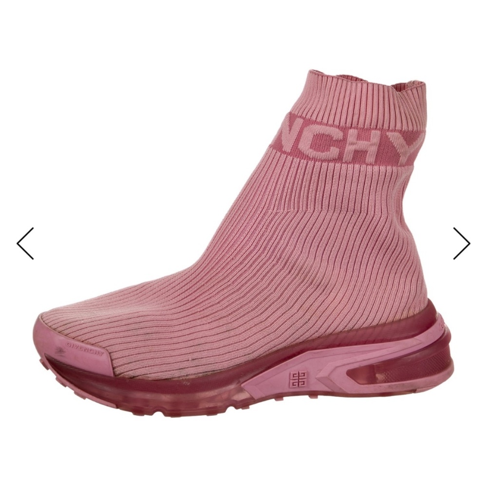 Givenchy George V Mid Sock Boots - Baby Pink - Authentic